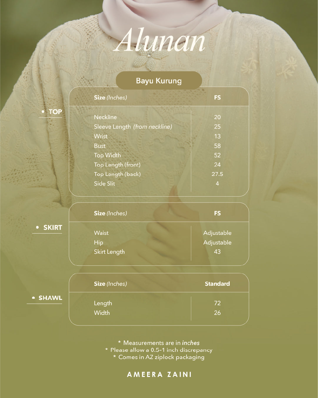 PART 1: ALUNAN - BAYU KURUNG