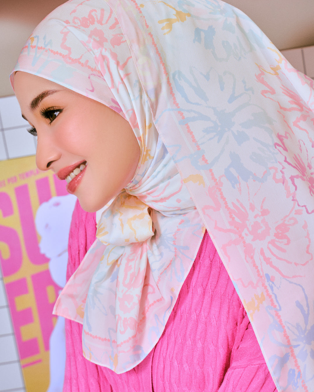 AZ GIRL CRUSH SHAWL MAGNOLIA