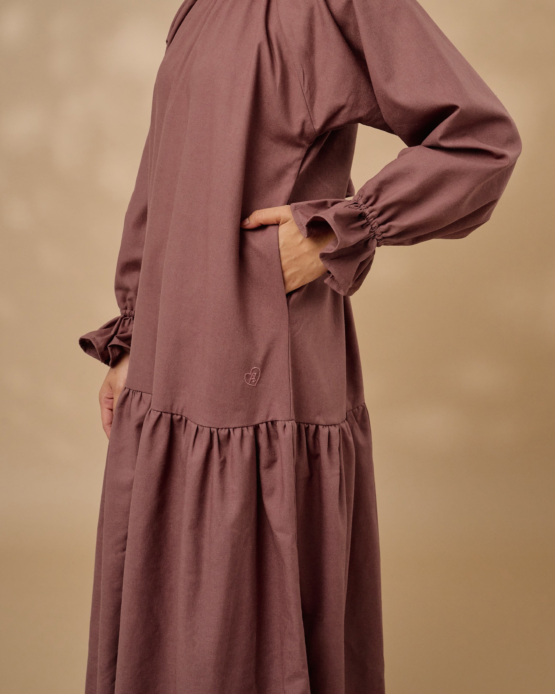 AZ GRACE DRESS PLUM