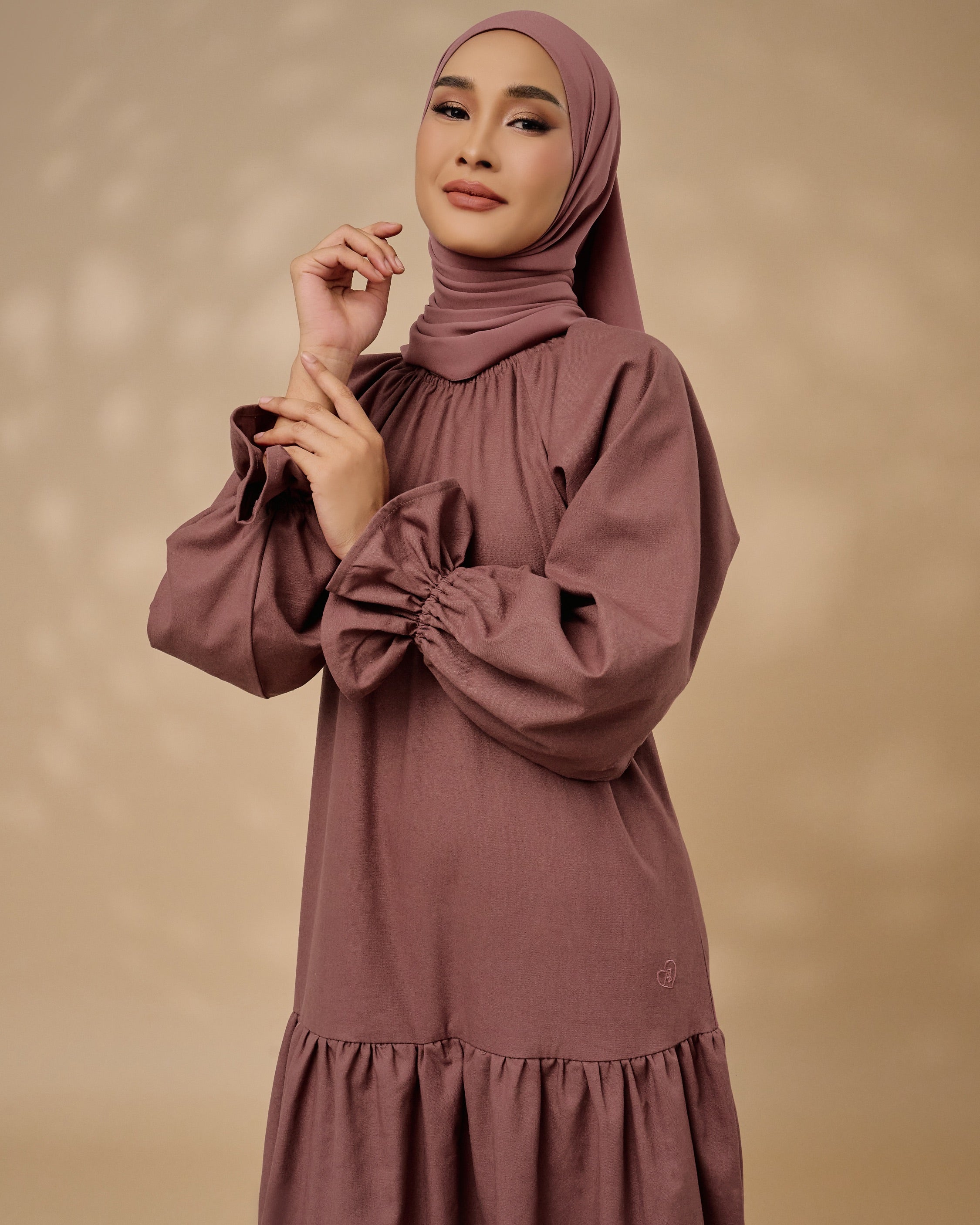 AZ GRACE DRESS PLUM