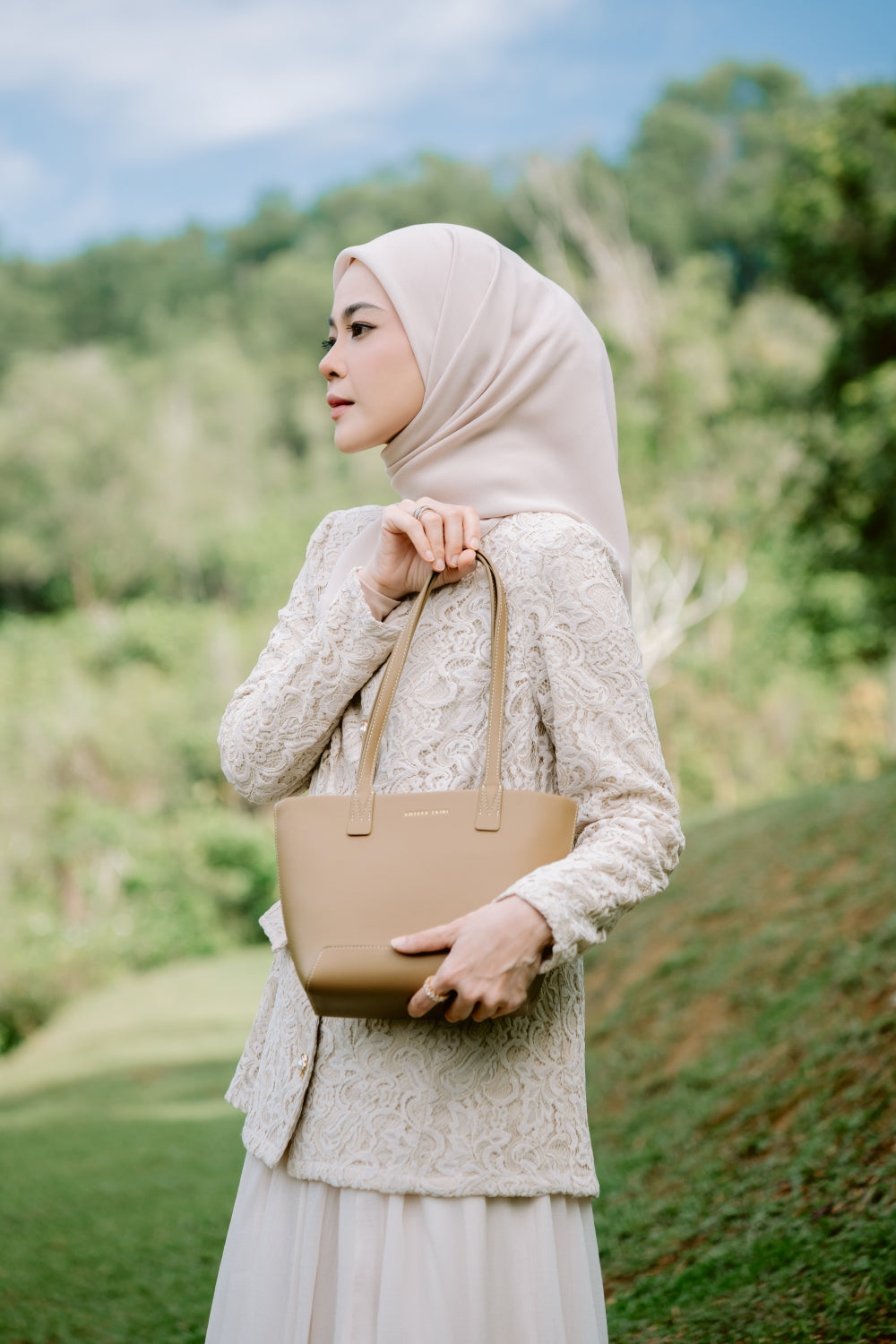 MULA MINI TOTE BAG TAUPE