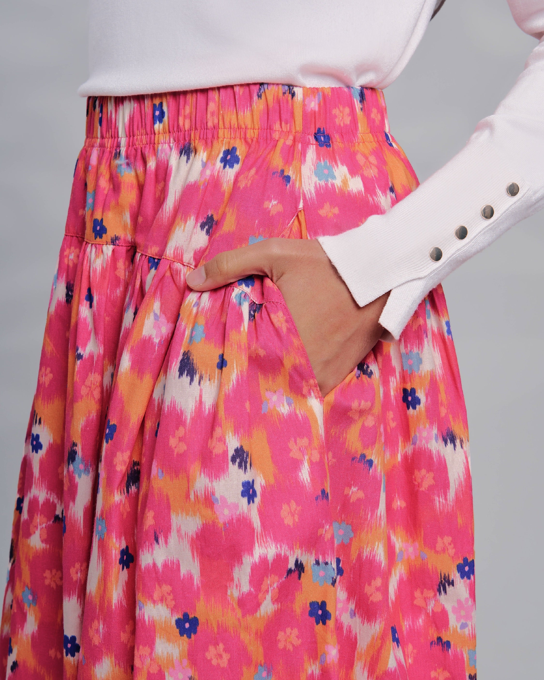 WANDERBLOOM SKIRT CAMELLIA