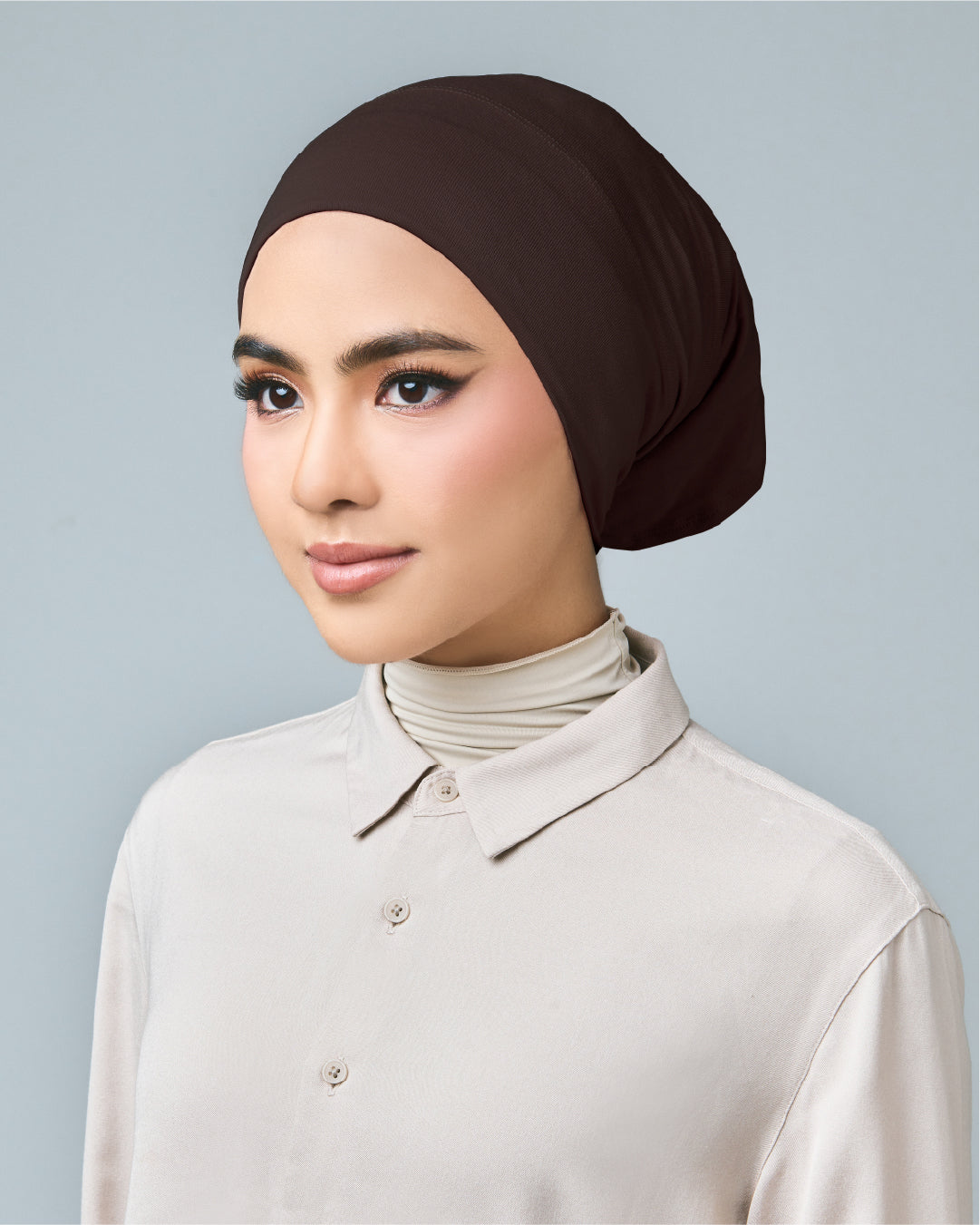 AZ HAWA OPEN BACK RICH BROWN