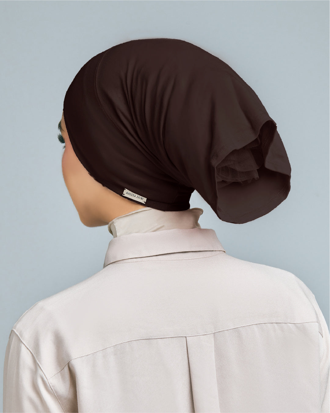 AZ HAWA OPEN BACK RICH BROWN