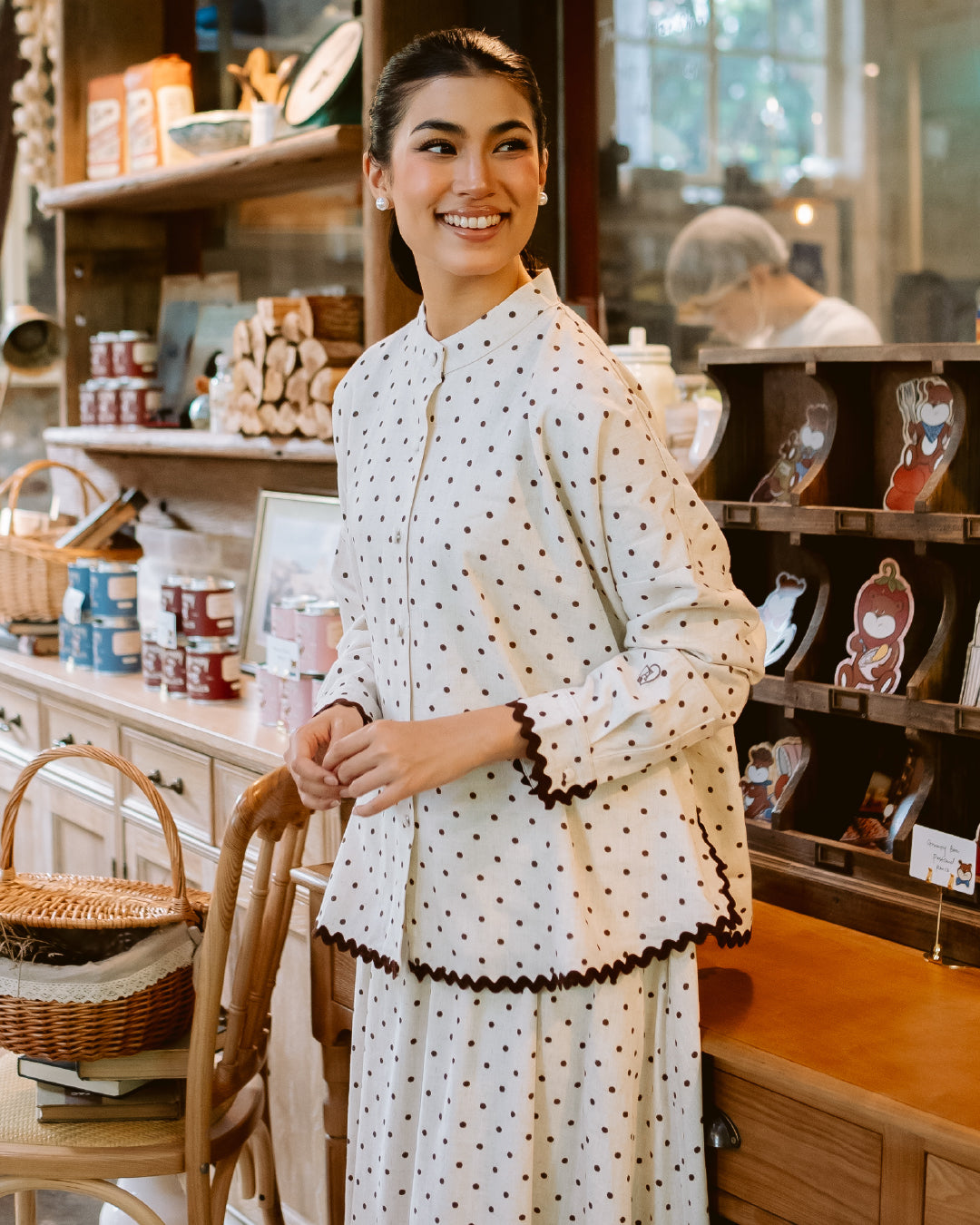 THE CHIC DOTS : CLASSIC SET - TOFFEEBEAN