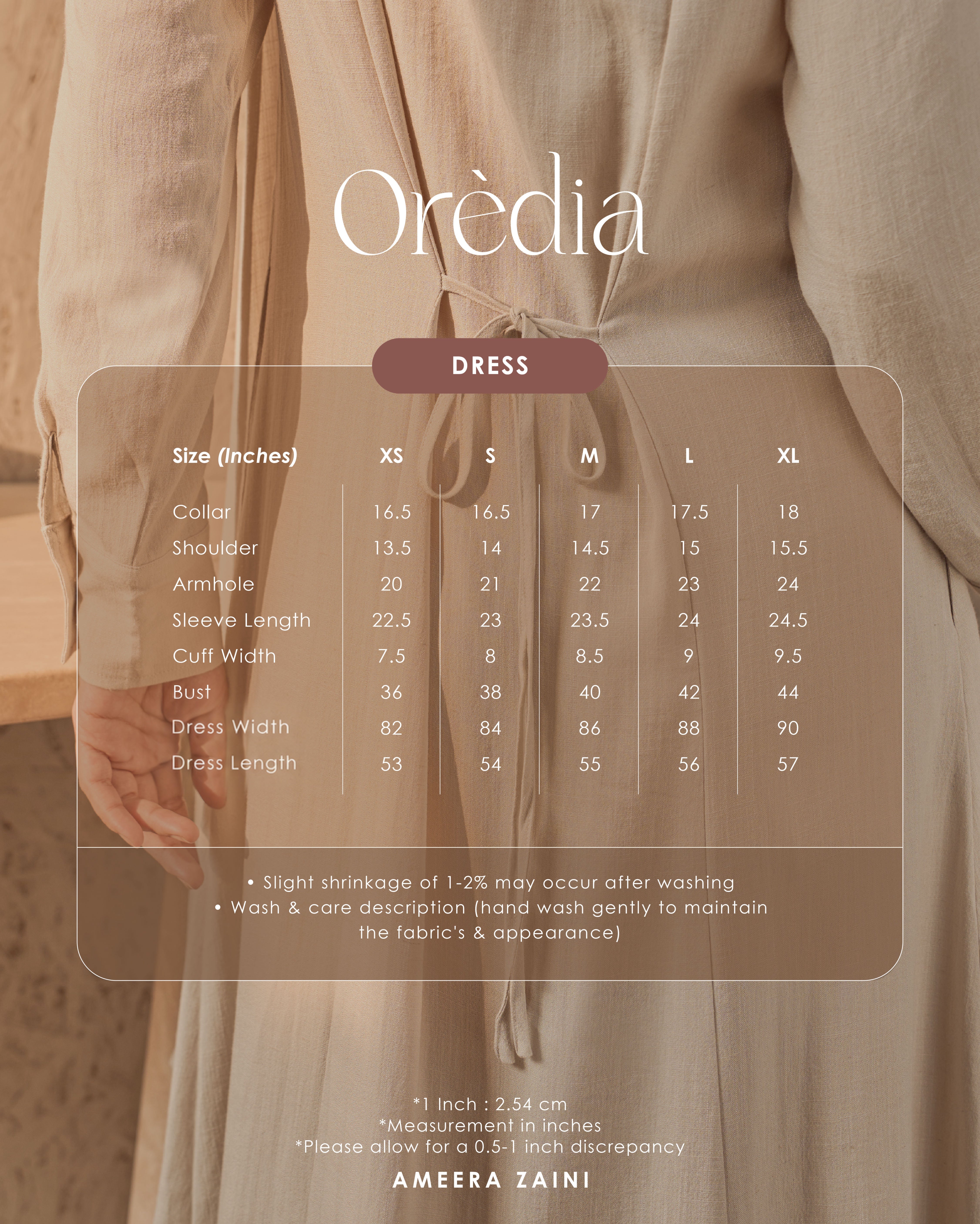 OREDIA DRESS - NOCTURNE