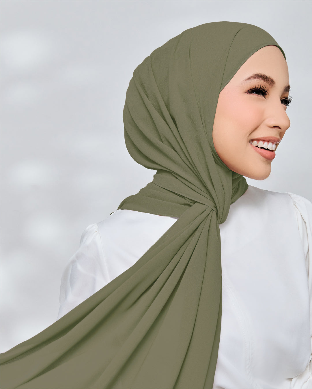 AZ IVY SHAWL 3.0 SEAWEED