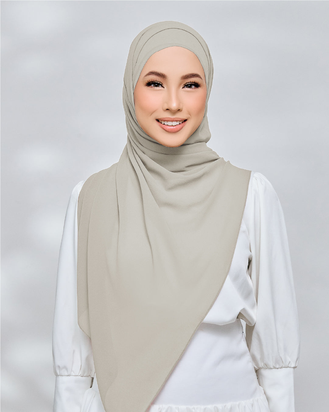 AZ IVY SHAWL 3.0 TAUPE