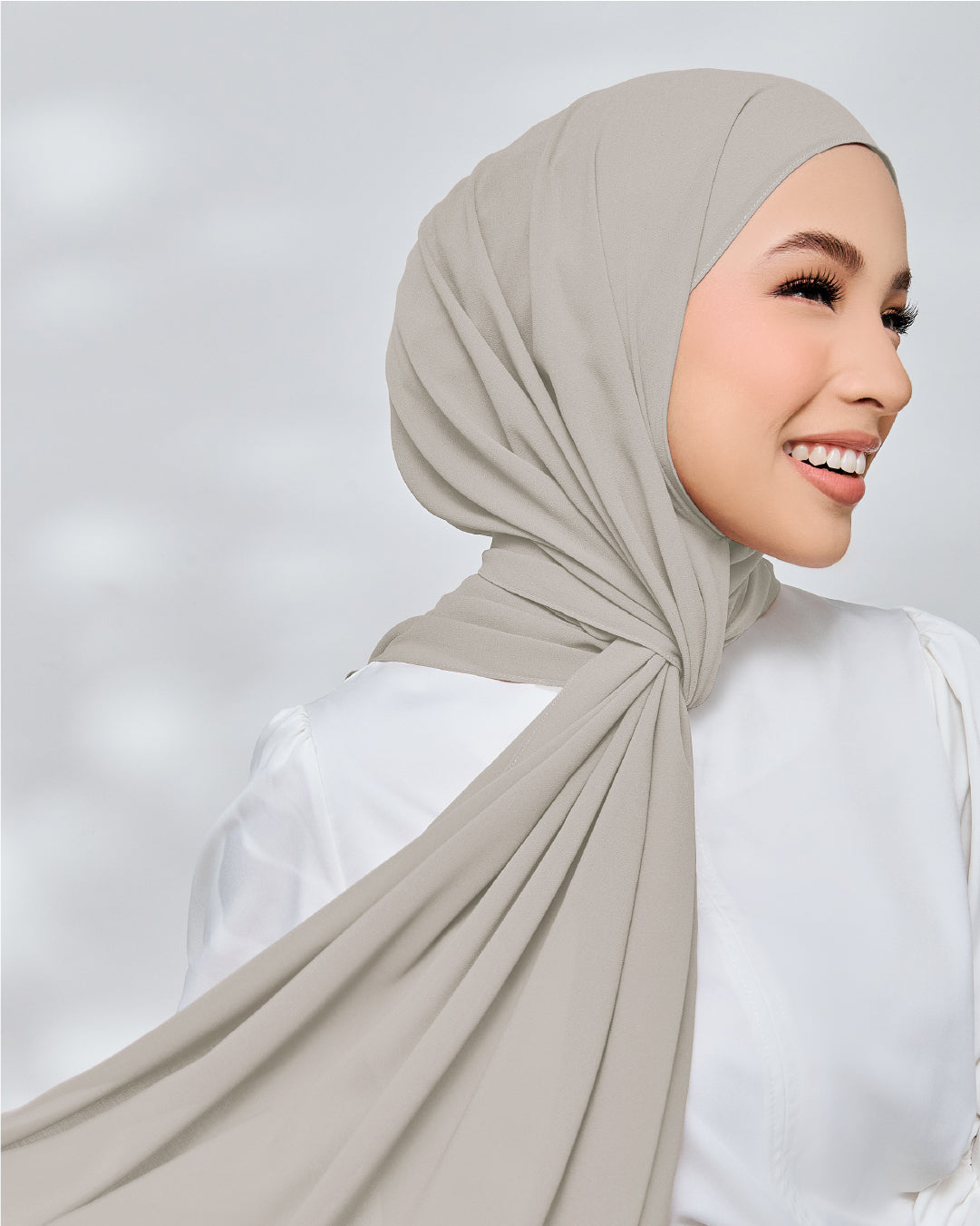 AZ IVY SHAWL 3.0 TAUPE