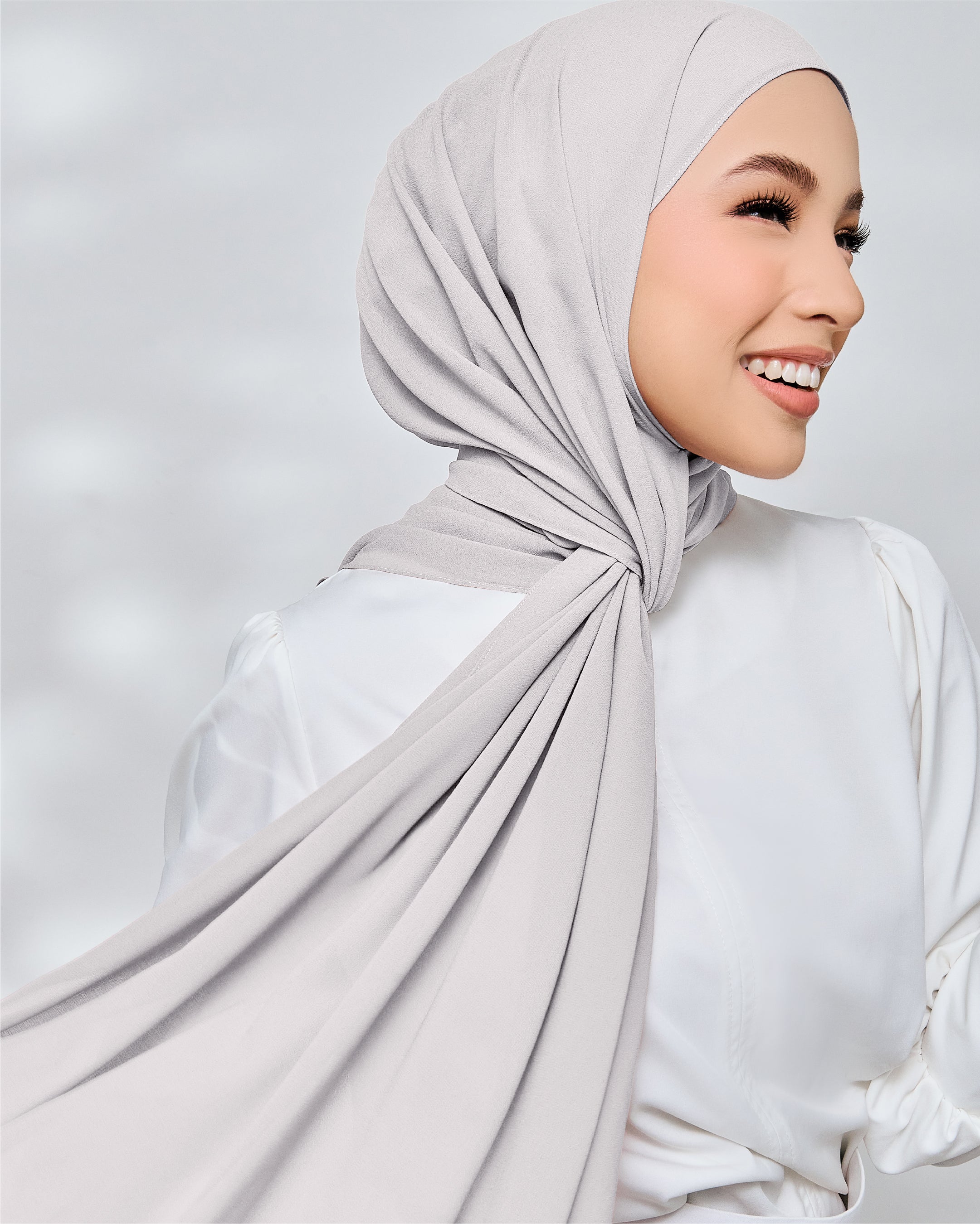 AZ IVY SHAWL NEW GLACIER GRAY