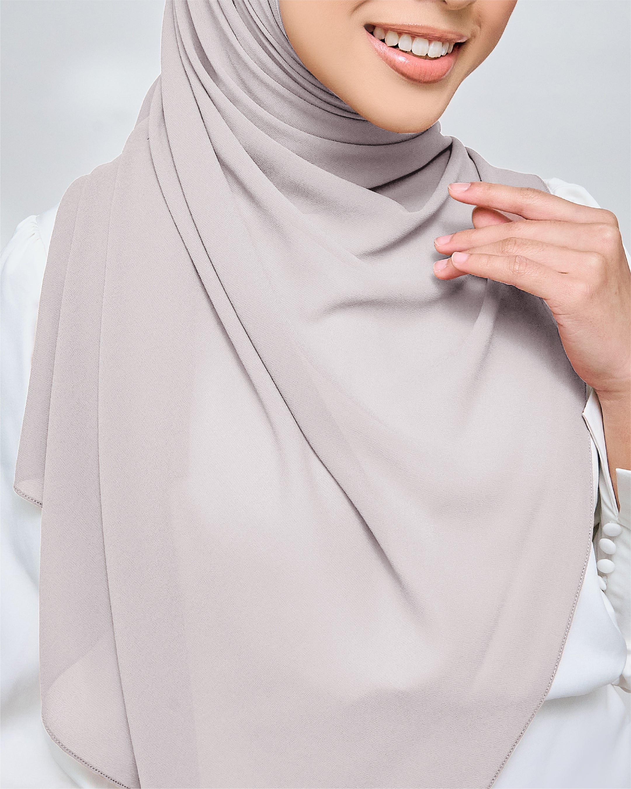 AZ IVY SHAWL NEW GLACIER GRAY