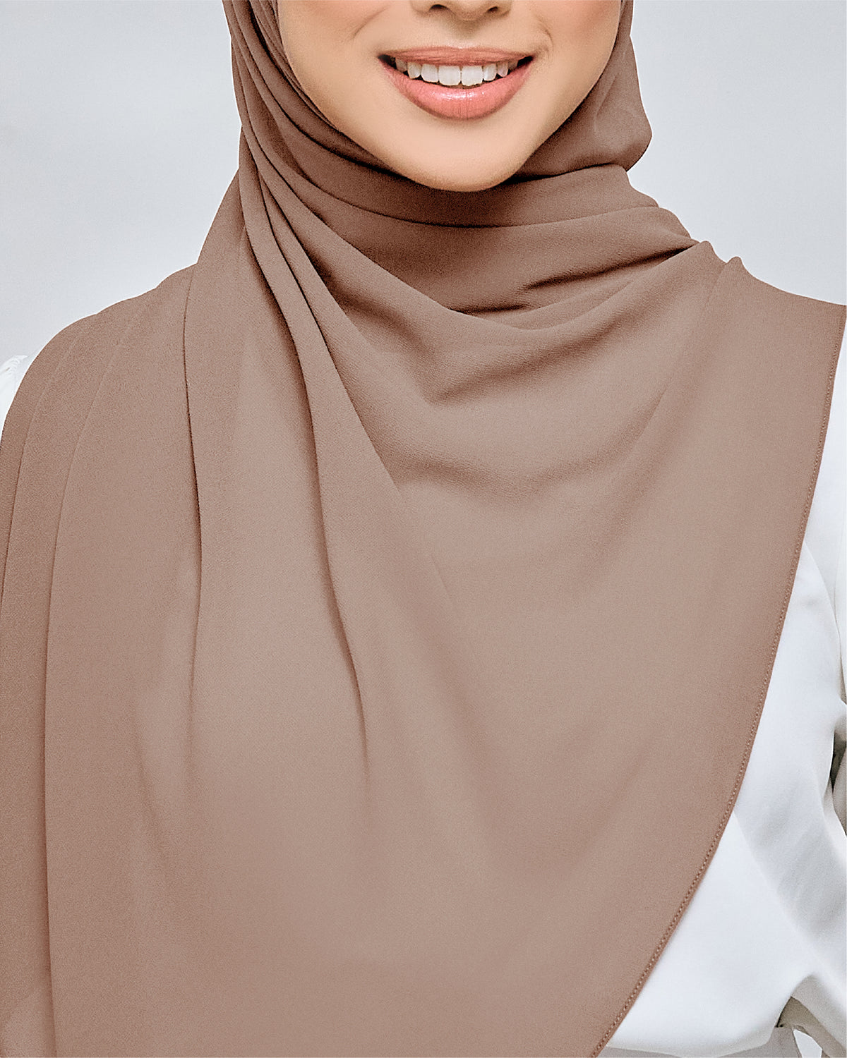 AZ IVY SHAWL NEW NOUGAT