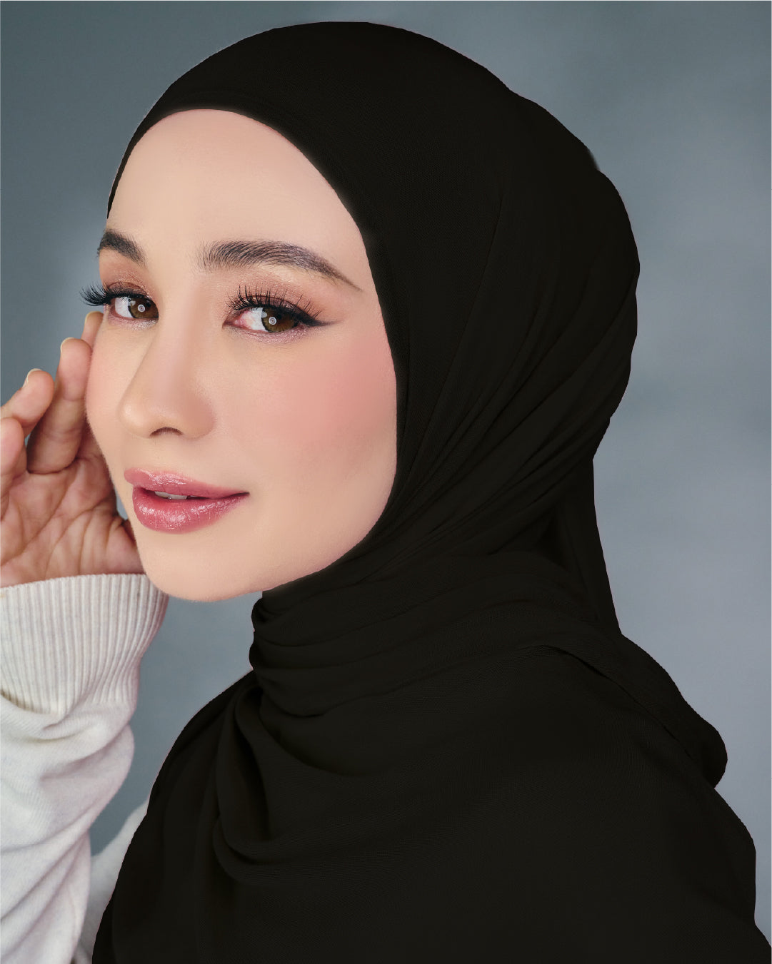 AZ NYNA SHAWL BLACK