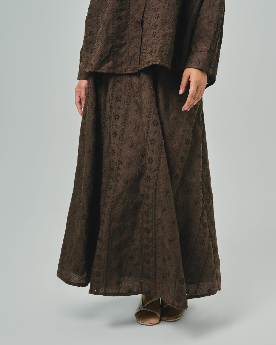 SERENE CO-ORD SET UMBER