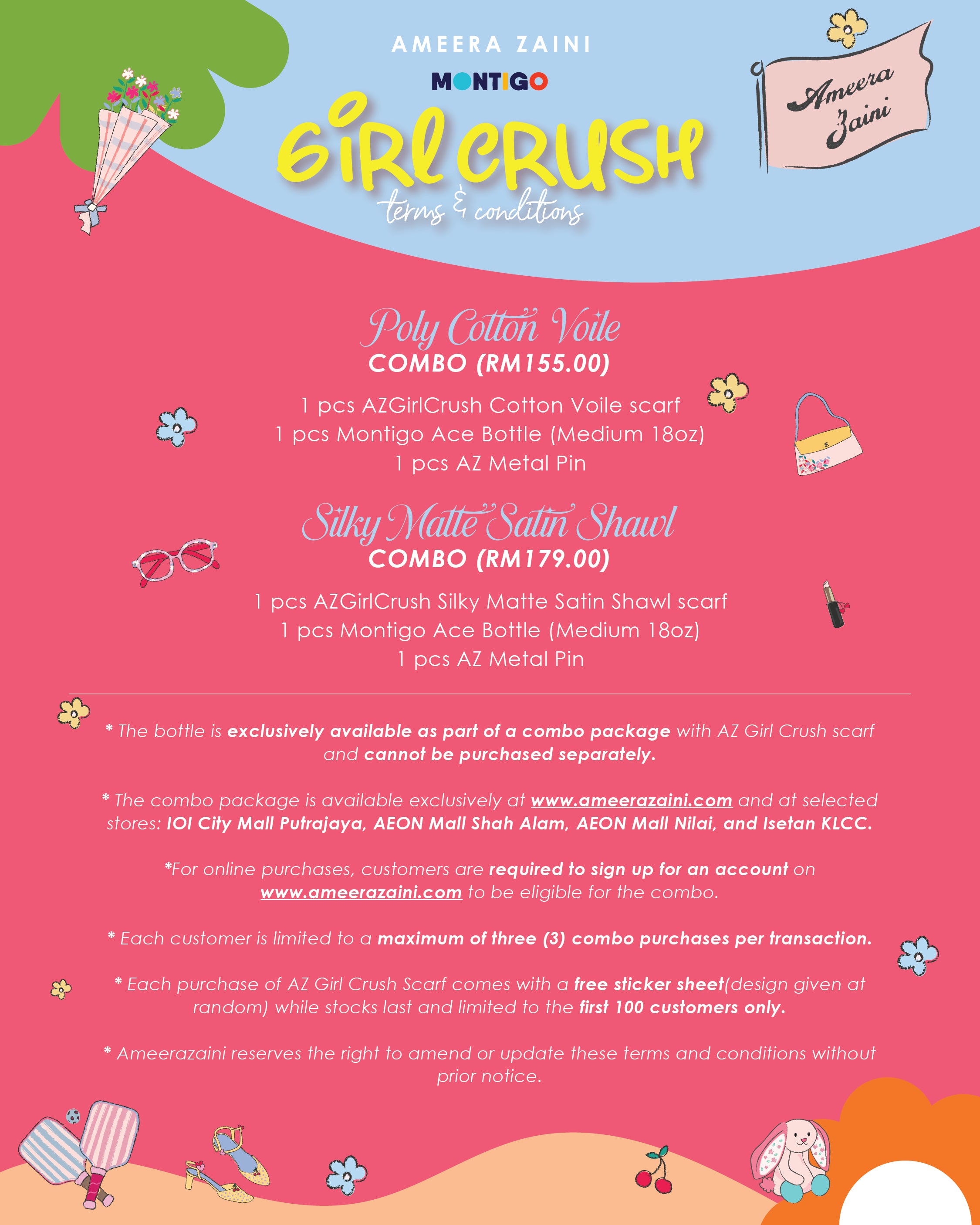 AZ GIRL CRUSH SQUARE LUSTY