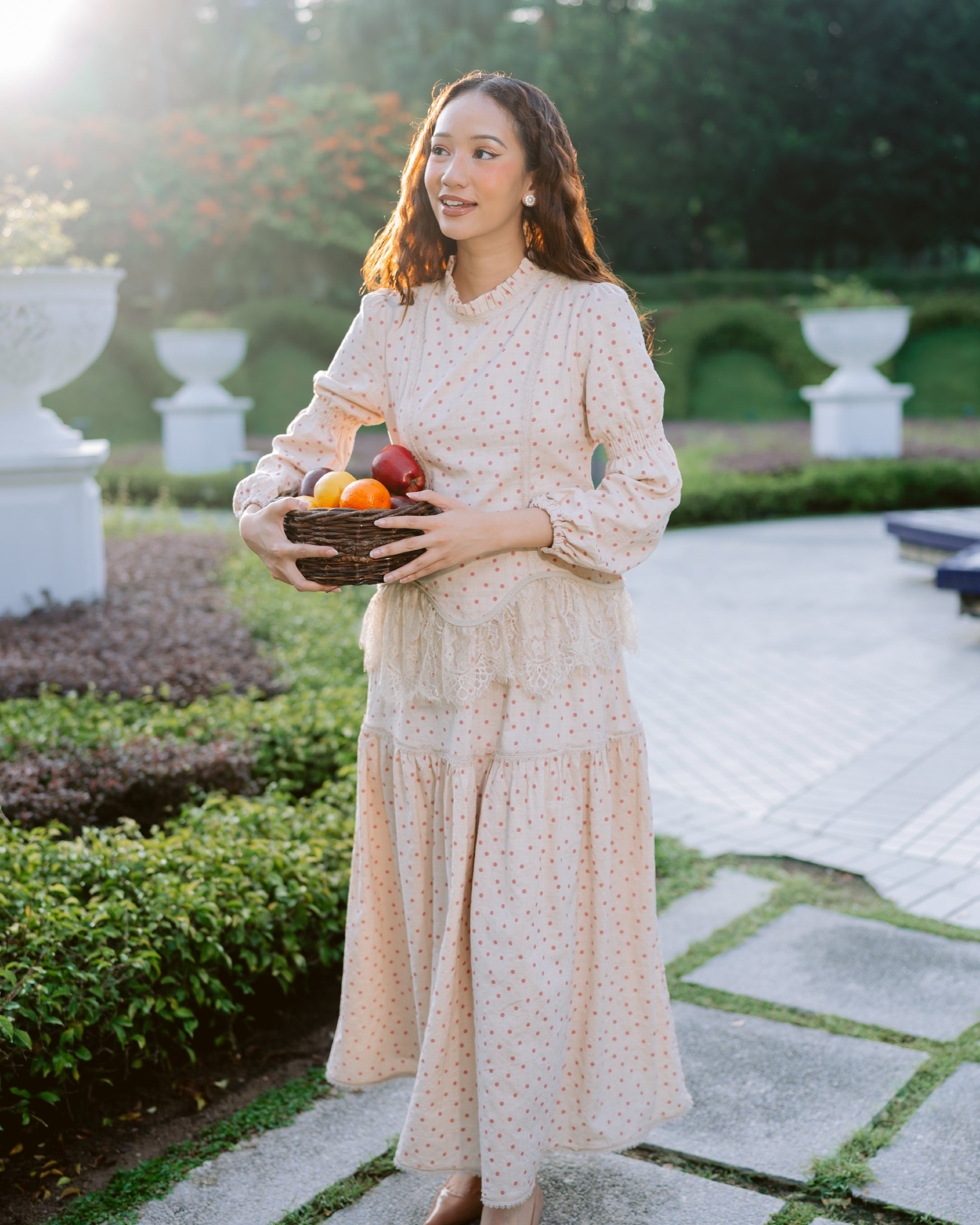 THE CHIC DOTS : CHIC SET - BLUSHBERRY LACE