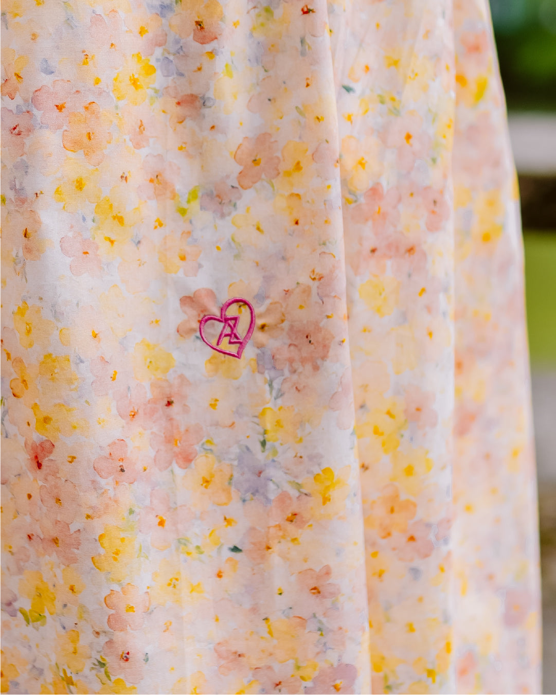 WANDERBLOOM SKIRT CARAMEL DAISY