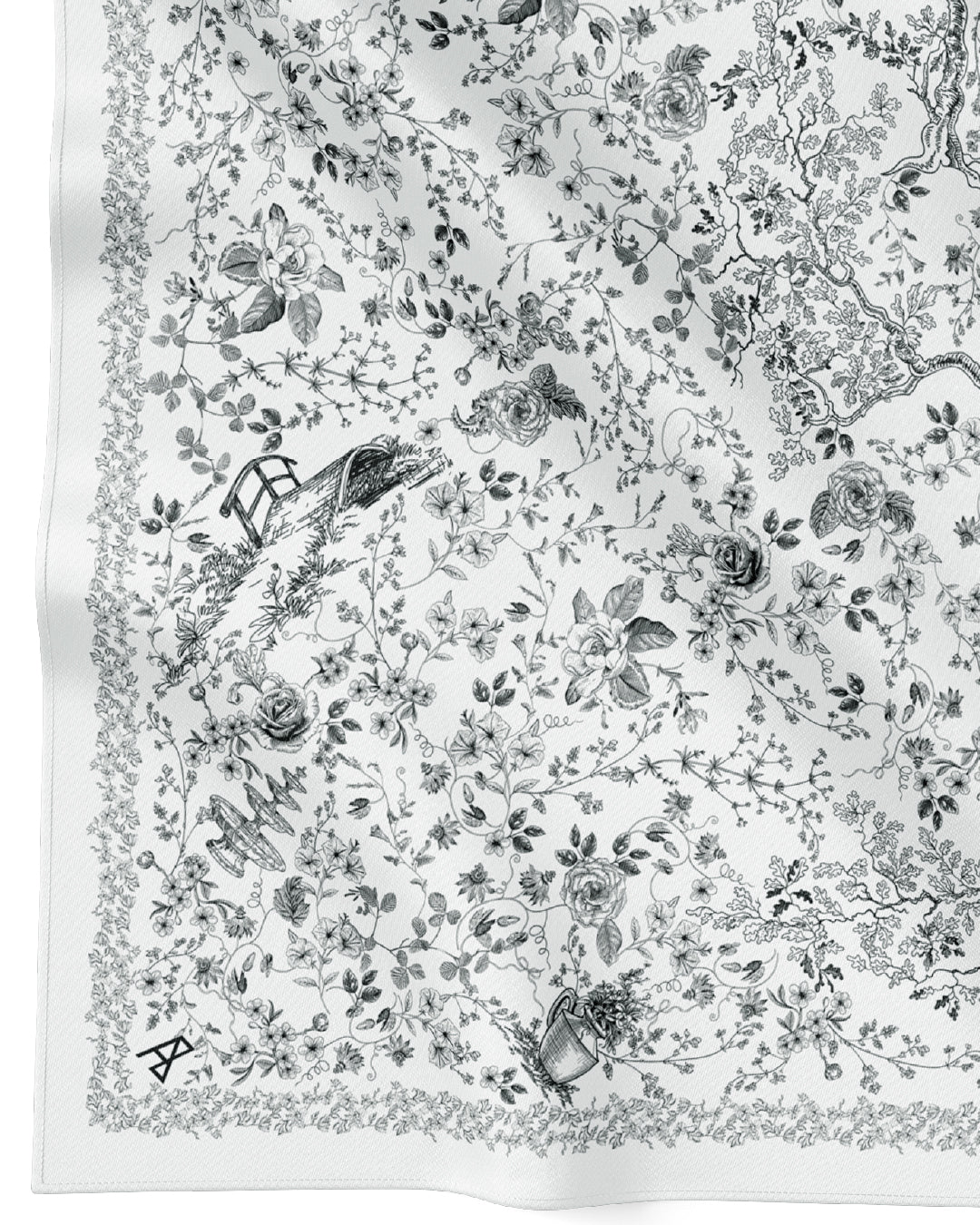 AZ WHIMSY GARDEN GRAIN INK