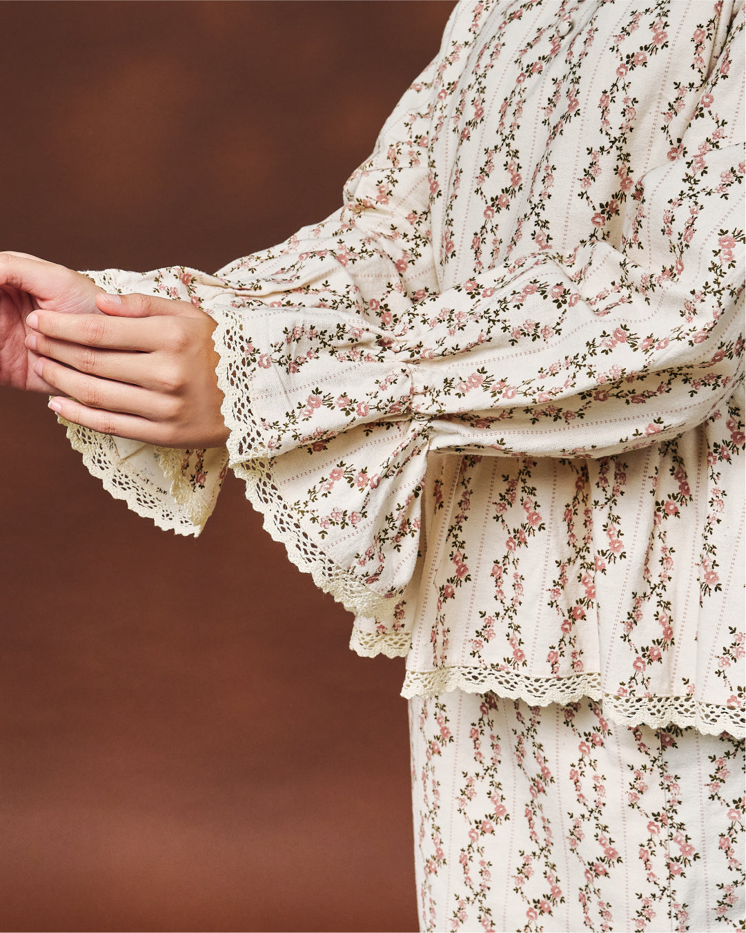 PART II: IRAMA - IRIS PEPLUM KURUNG CREAM