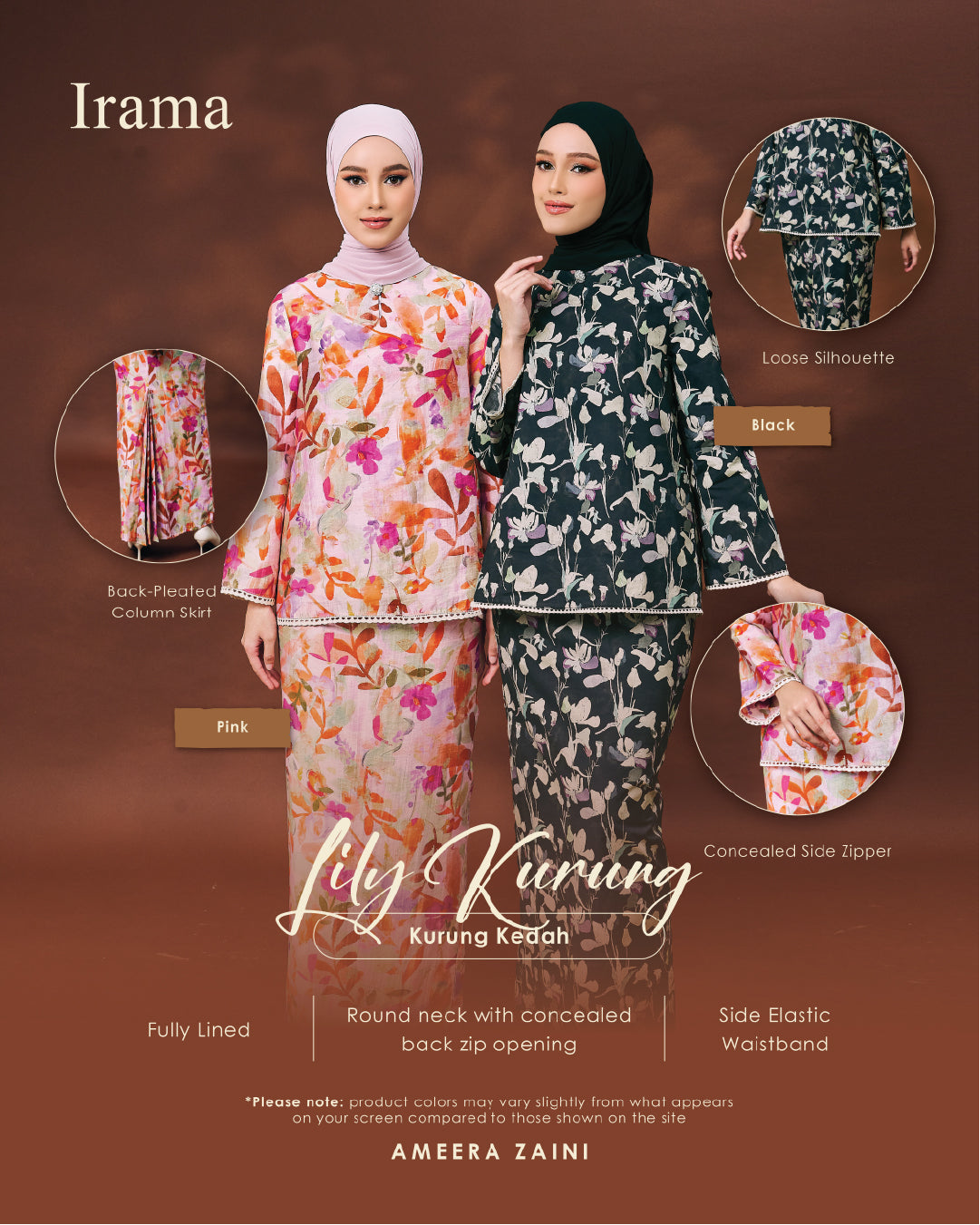 PART II: IRAMA - LILY KURUNG PINK