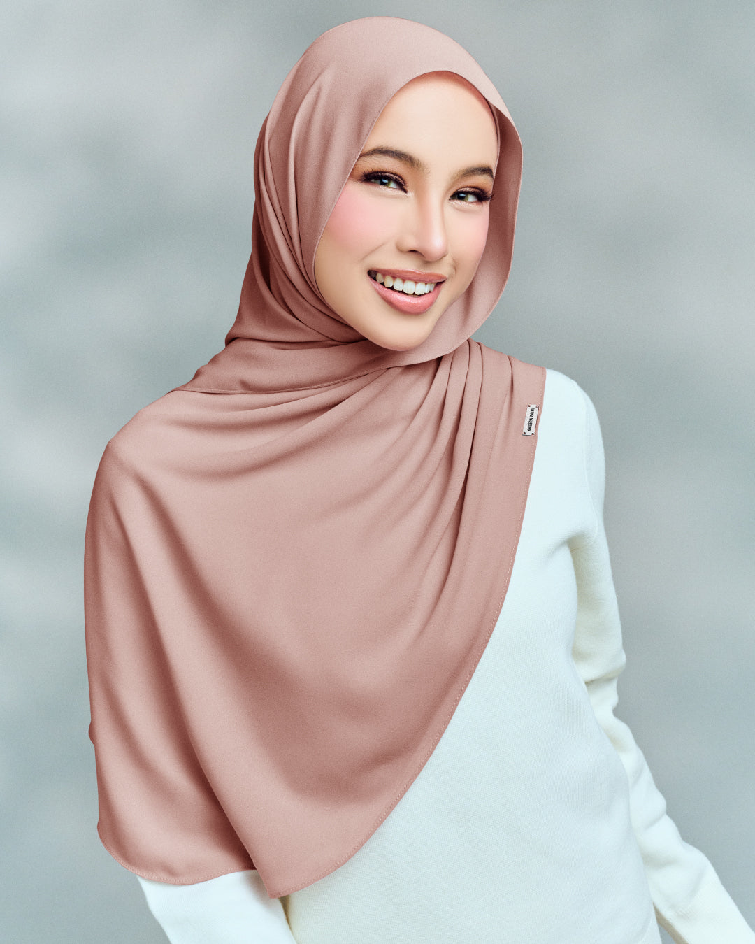 MAYA LITE INSTANT WITH COVERED NECK DUSTY PINK