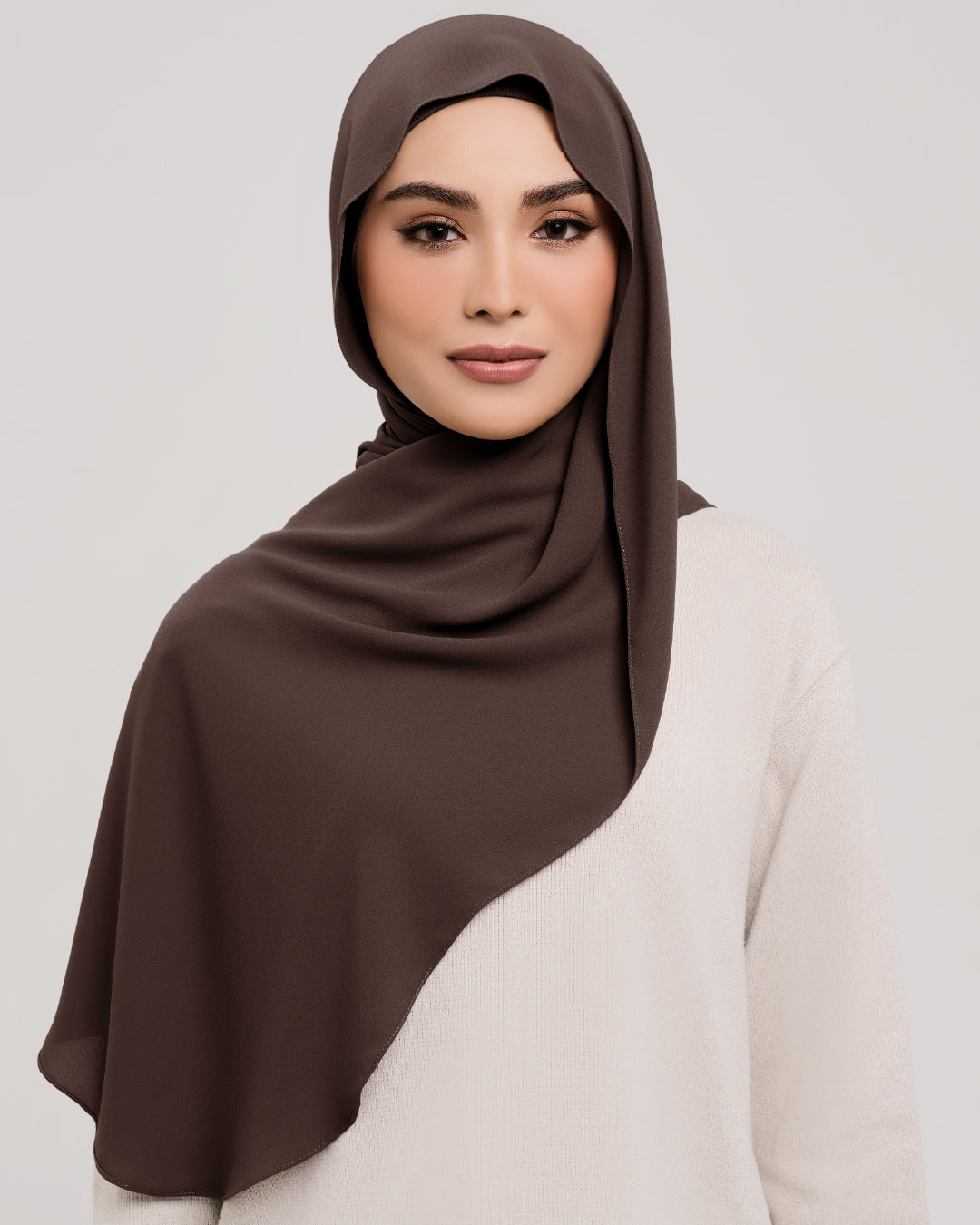 MAYA LITE INSTANT WITH COVERED NECK 2.0 RICH BROWN