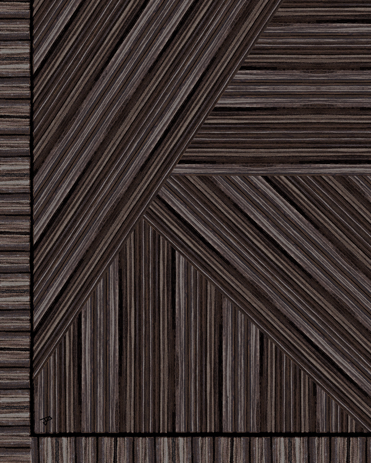 AZ LINDY CHARCOAL ESPRESSO