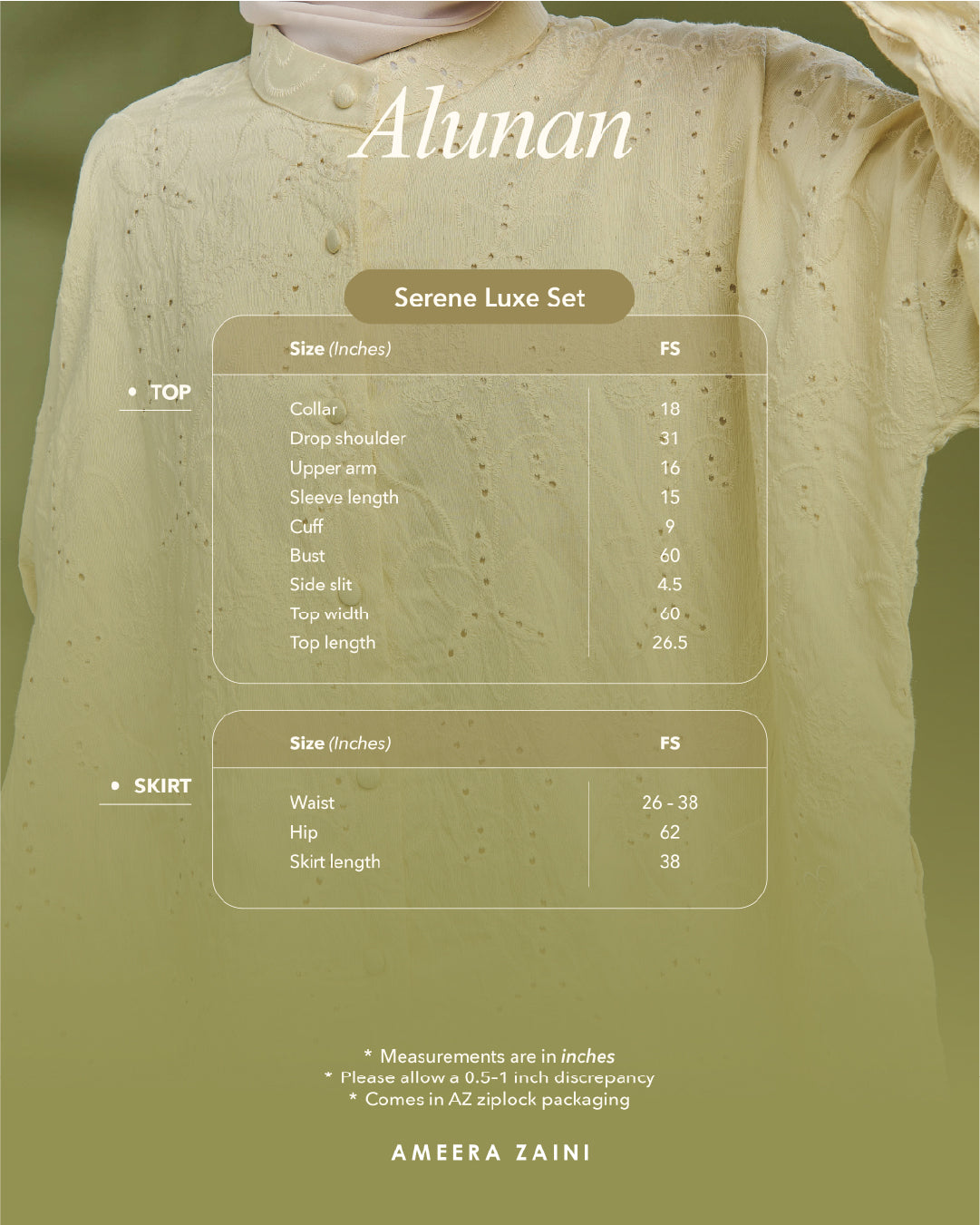 PART 1: ALUNAN - SERENE LUXE SET