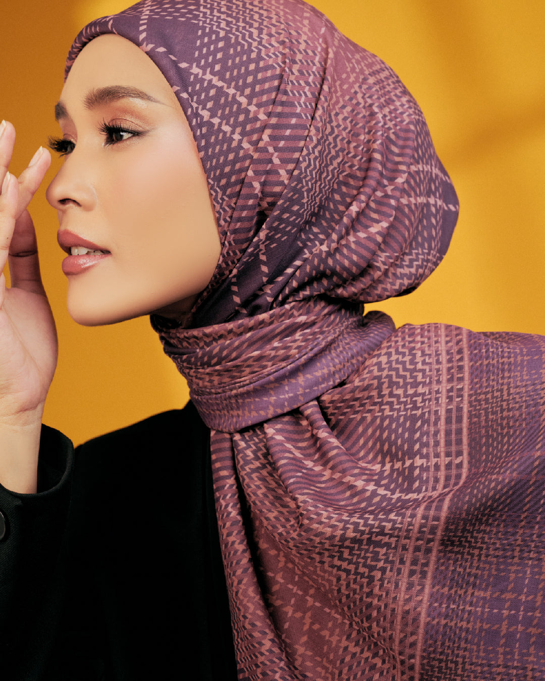 AZ ALUR COTTON CLARET EVIE