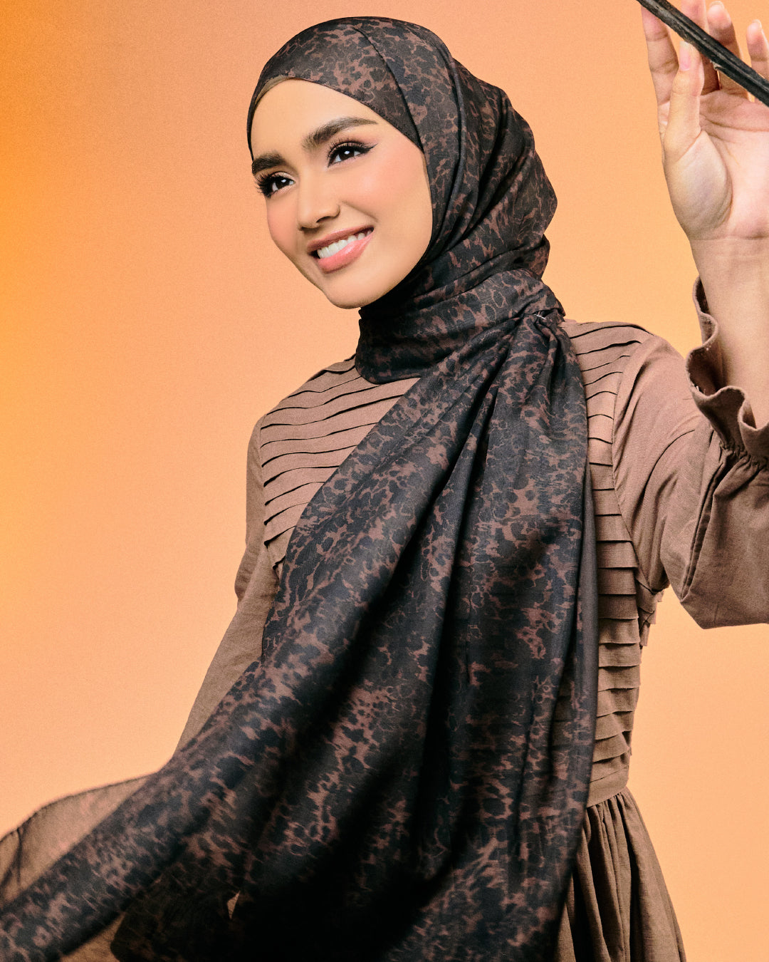 AZ NALA SHAWL LIBERTY GLOOM