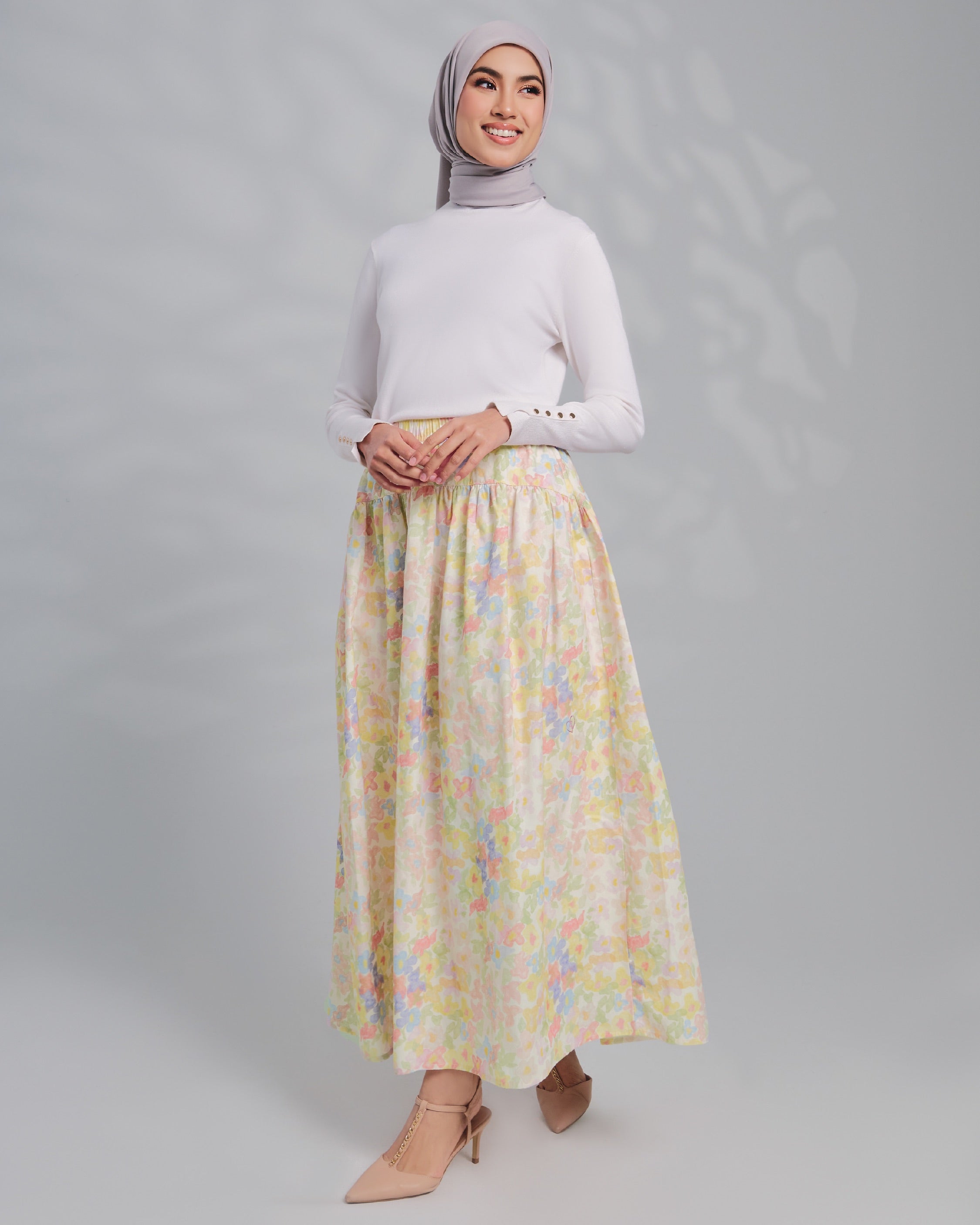 WANDERBLOOM SKIRT BUTTERCUP