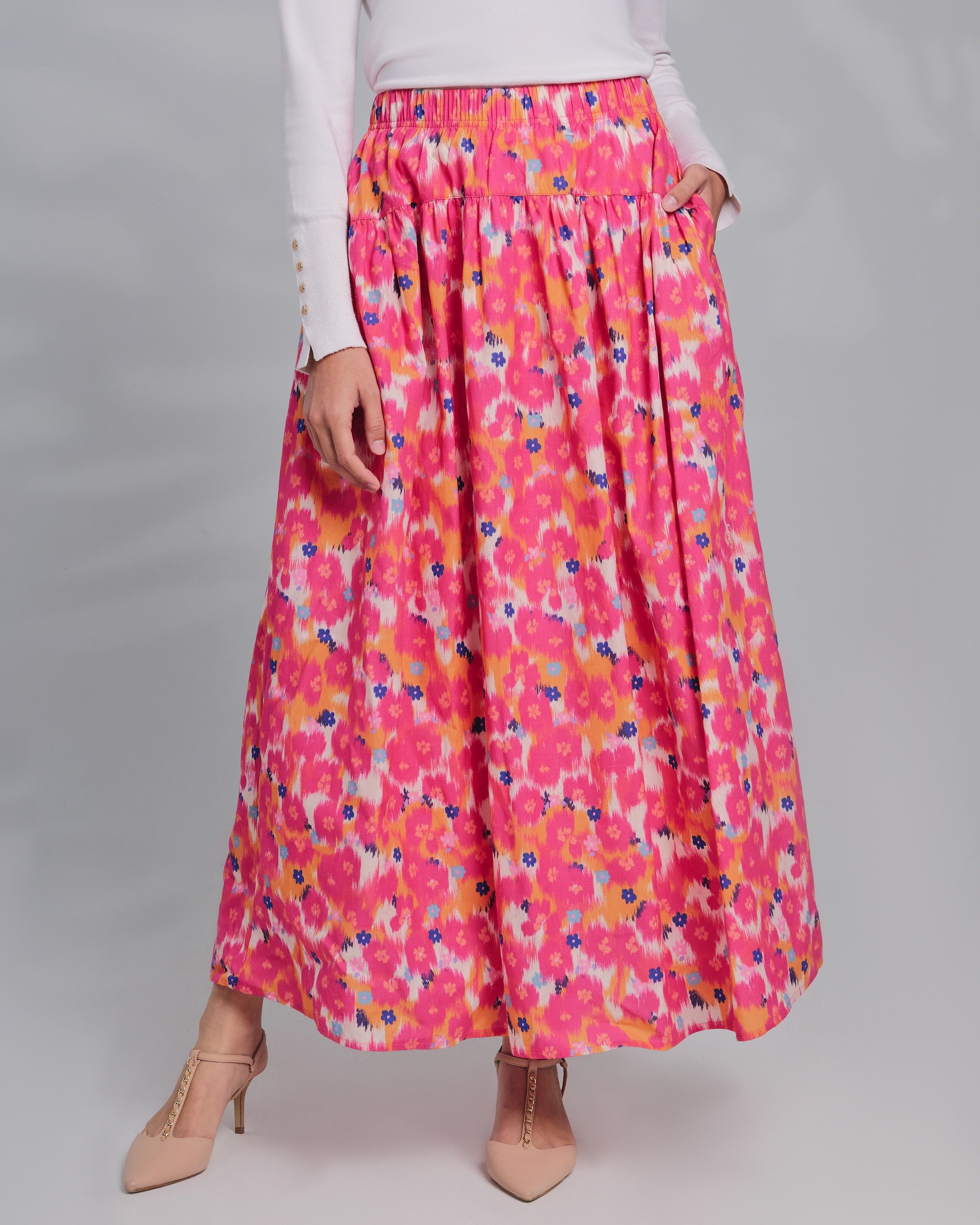 WANDERBLOOM SKIRT CAMELLIA