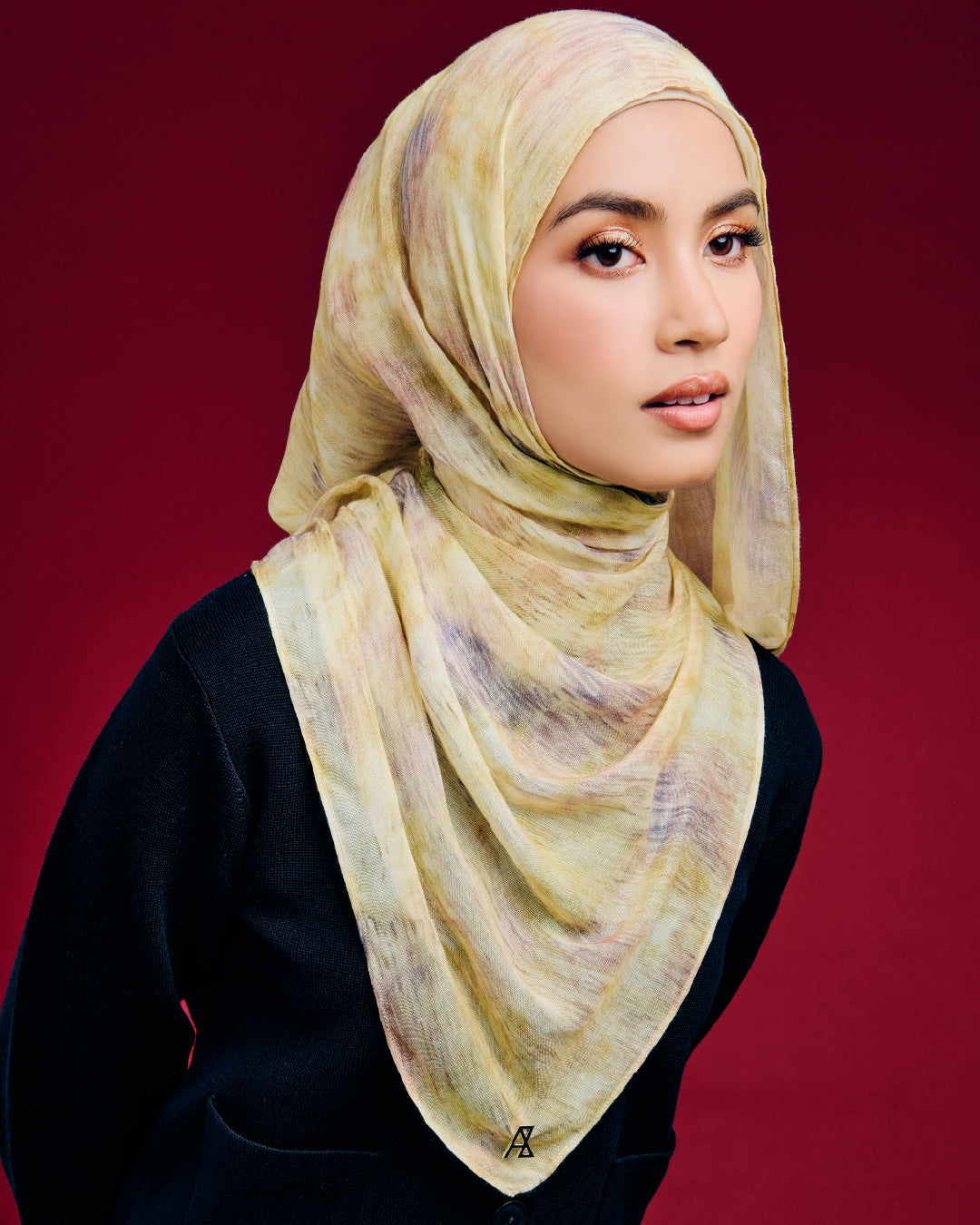 AZ ARBI MODAL SHAWL FLEUR