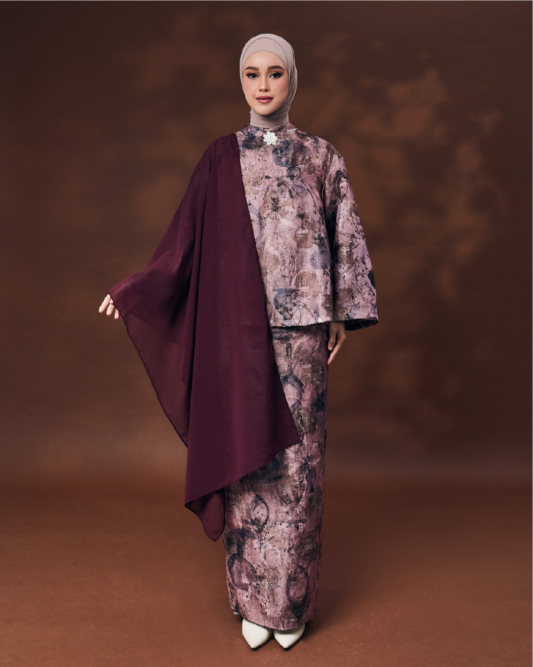 PART II: IRAMA - RANIA KURUNG MAUVE [IN-STORE ONLY]