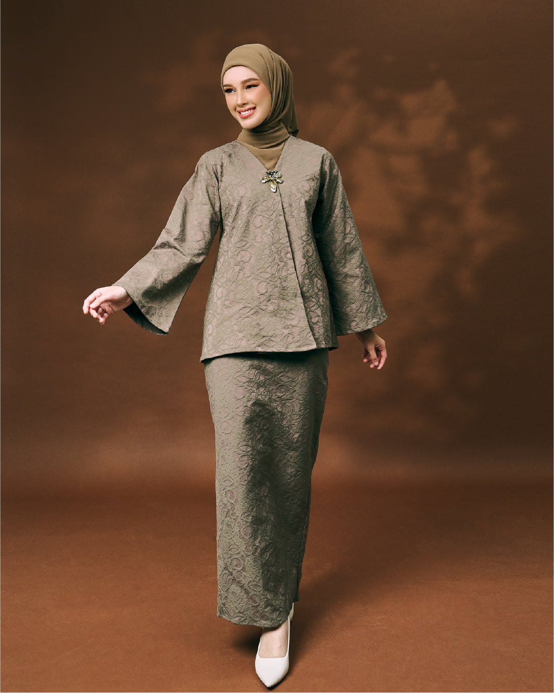 PART II: IRAMA - SARINA BRONZE OLIVE