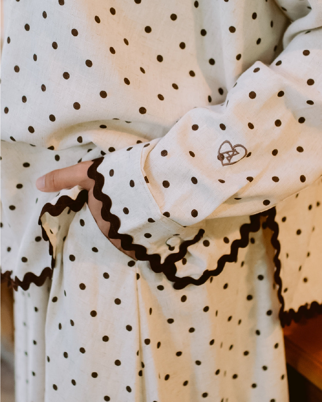 THE CHIC DOTS : CLASSIC SET - TOFFEEBEAN