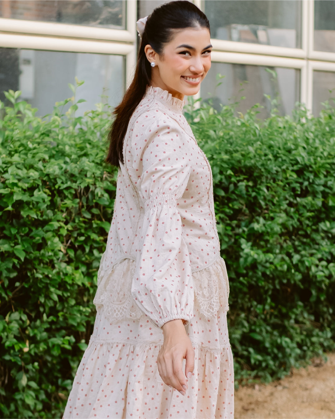 THE CHIC DOTS : CHIC SET - BLUSHBERRY LACE