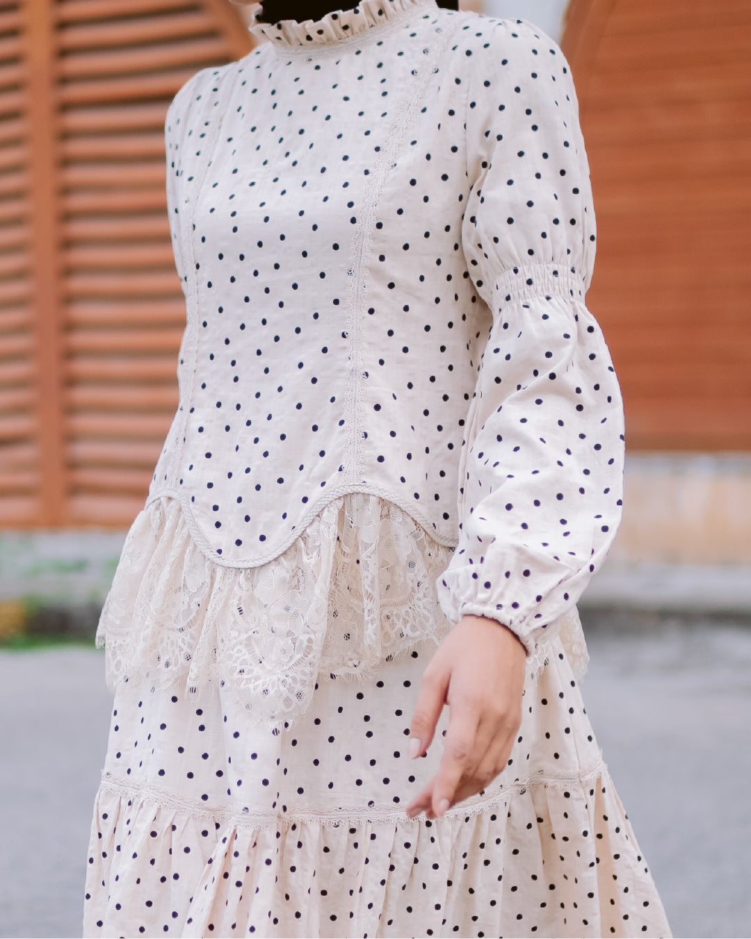 THE CHIC DOTS : CHIC SET - MOONLIT LACE