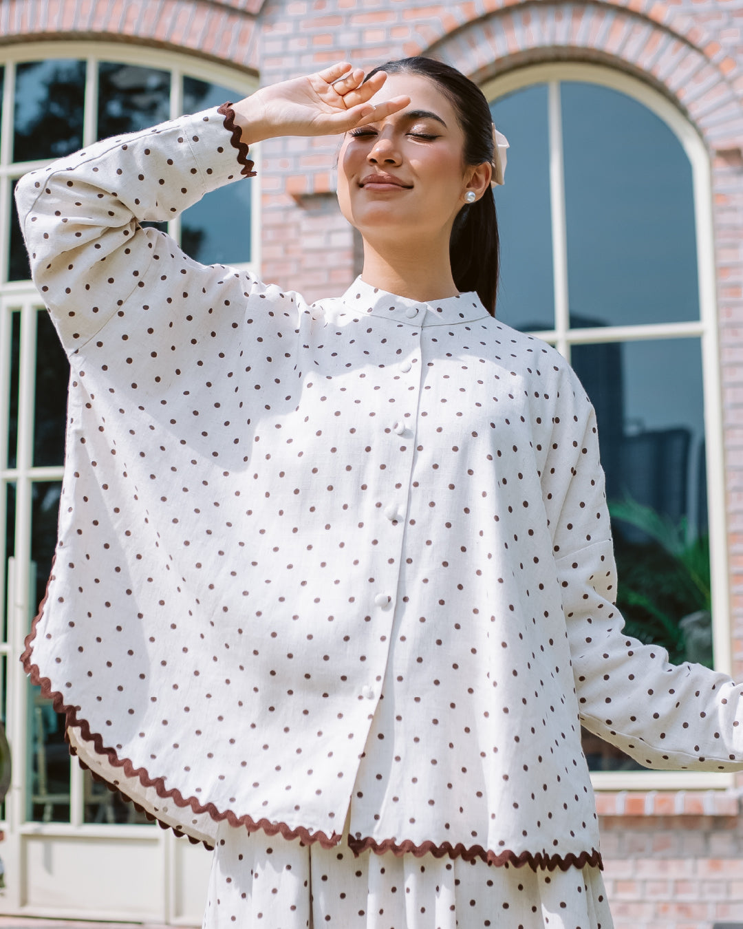 THE CHIC DOTS : CLASSIC SET - TOFFEEBEAN