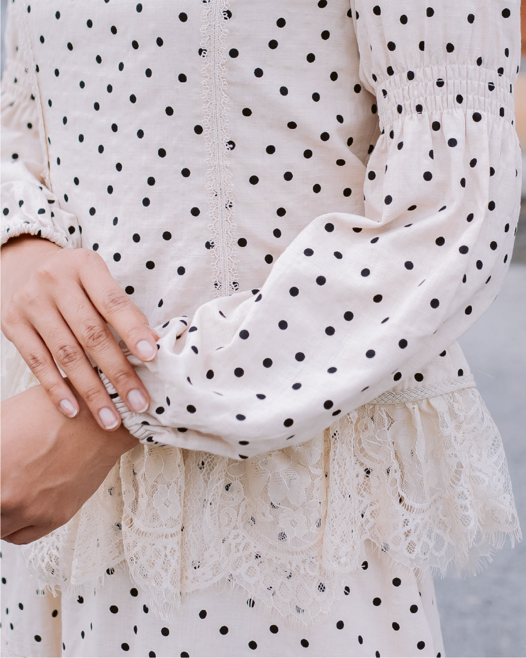 THE CHIC DOTS : CHIC SET - MOONLIT LACE