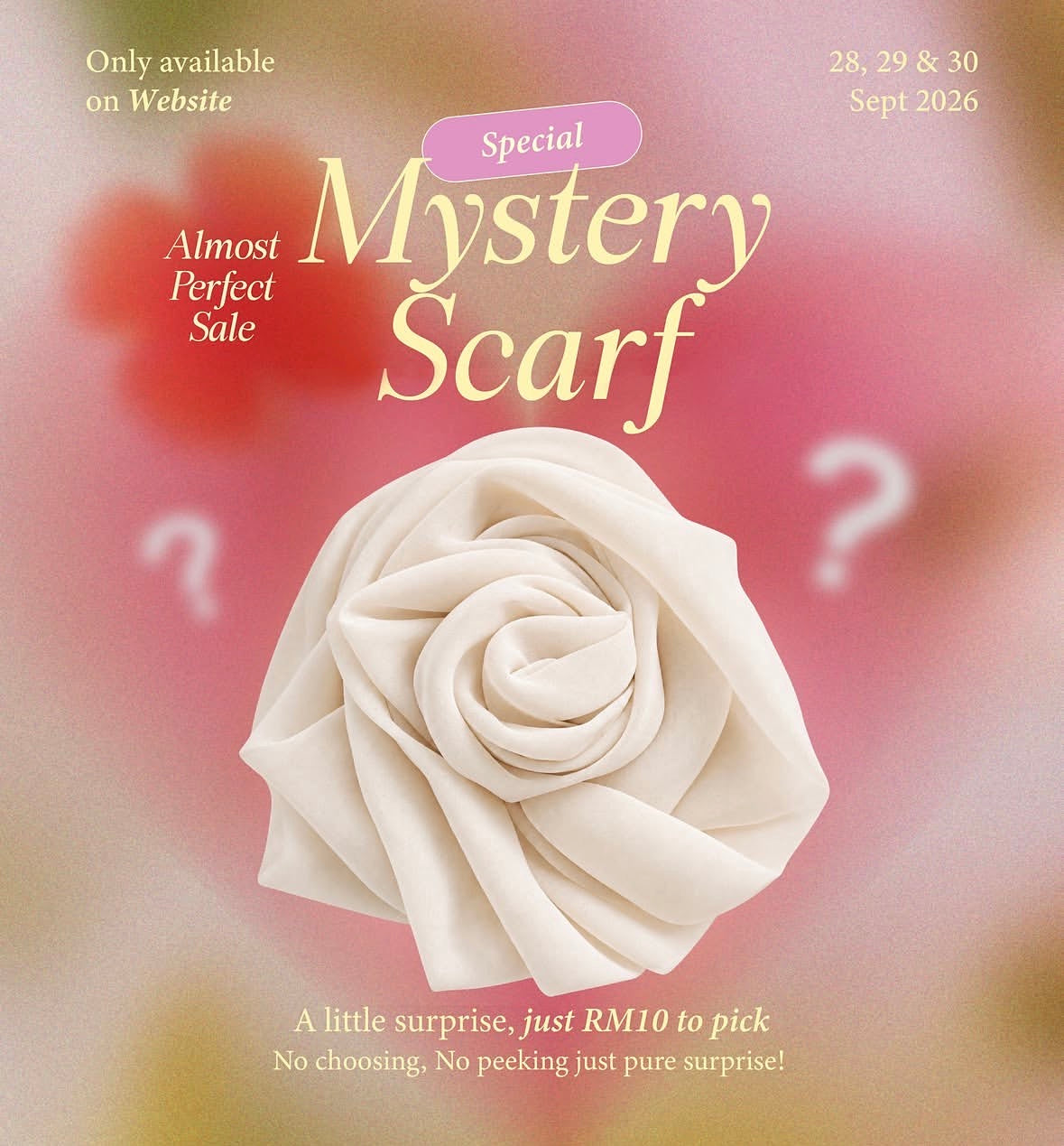1 MYSTERY SCARF / COTTON