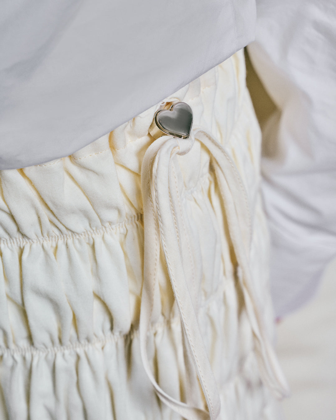 AZ PLAIN SKIRT CLOUD GATHER