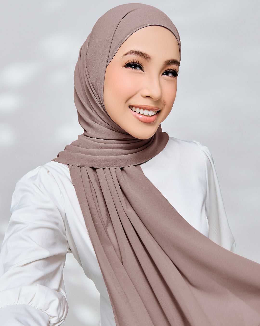 AZ IVY SHAWL MAUVE BLOOM