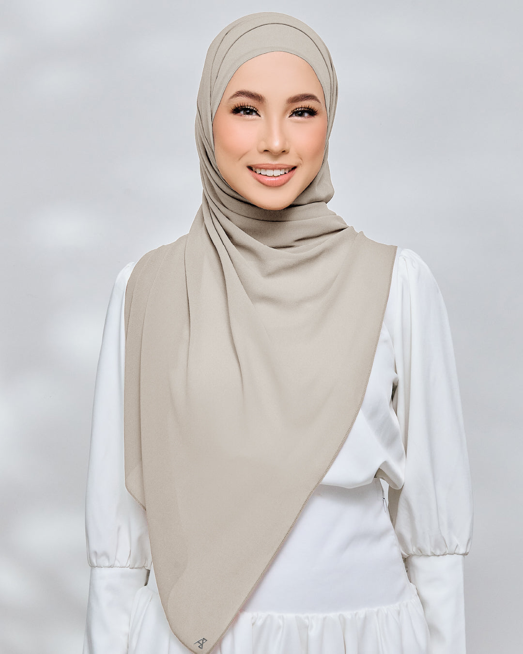 AZ IVY SHAWL PEONY DUST