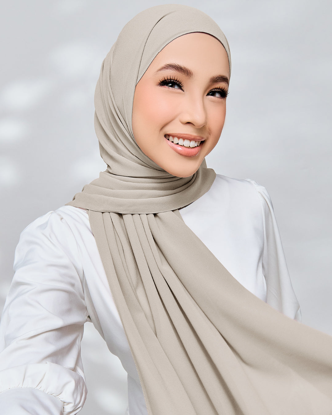 AZ IVY SHAWL PEONY DUST