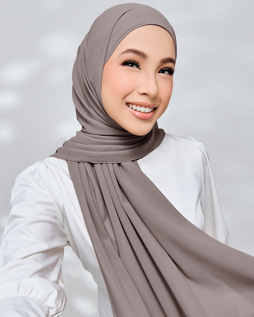 AZ IVY SHAWL SEPHIA