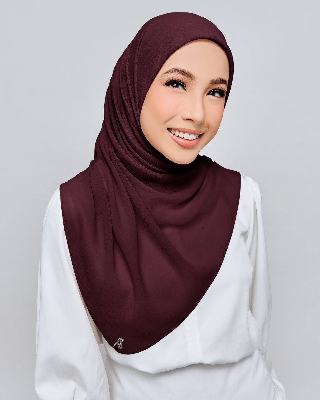 AZ IVY SQUARE BURGUNDY