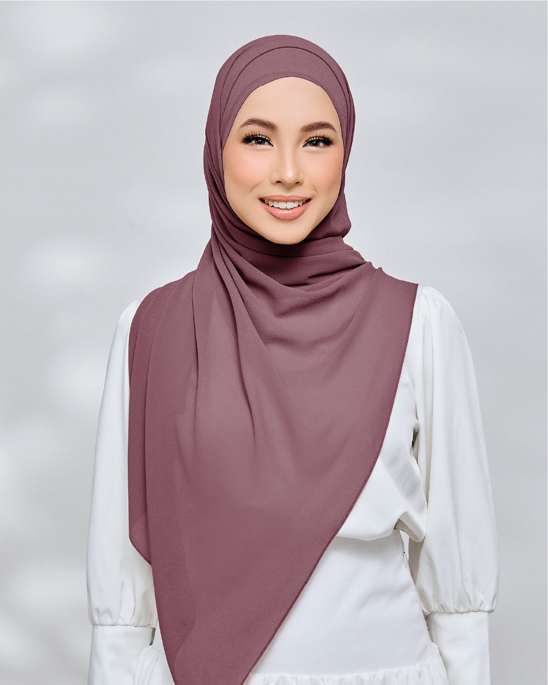 AZ IVY SHAWL 3.0 PLUM