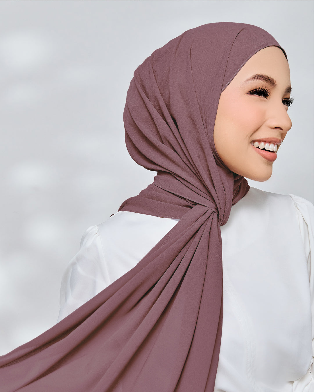 AZ IVY SHAWL 3.0 PLUM