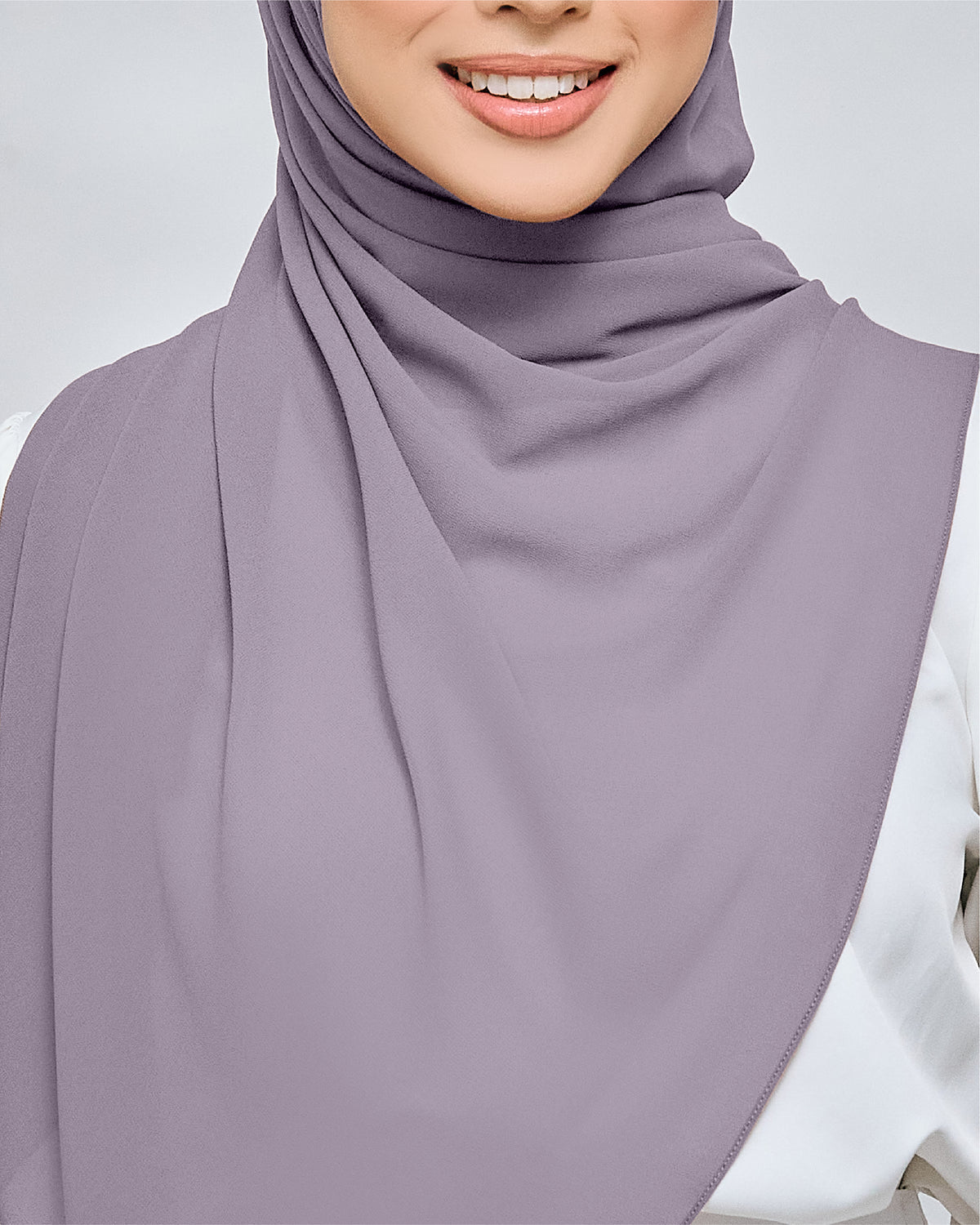 AZ IVY SHAWL NEW FADED PURPLE
